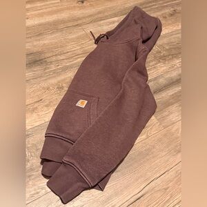 Carhartt Purple/Brown Pullover Hoodie